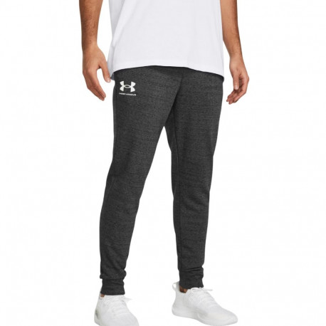 Spodnie męskie Under Armour Rival Terry Jogger szare 1380843 025 S