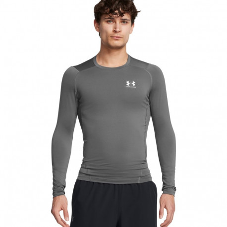 Under Armour meeste pikkade varrukatega särk HG Armour Comp LS 1361524 025 XL, hall