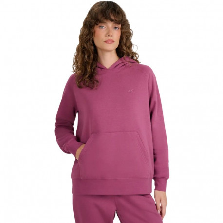 Bluza damska 4F F1976 burgund 4FWAW25TSWSF1976 60S 2XL