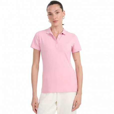 Koszulka damska polo 4F F365 jasny róż 4FWMM00TPTSF365 56S S