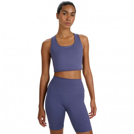 Stanik sportowy 4F F225 ciemny granat 4FWAW25USBAF225 30S M