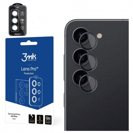 3mk phone camera protector Samsung Galaxy S23+, black