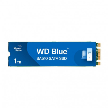 WD Blue SA510 SSD 1TB M.2 2280 SATA III 6Gb/s internal single-packed POWERED BY SANDISK