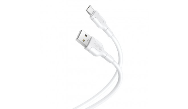 XO kaabel USB - USB-C NB212 2,1A 1m, valge
