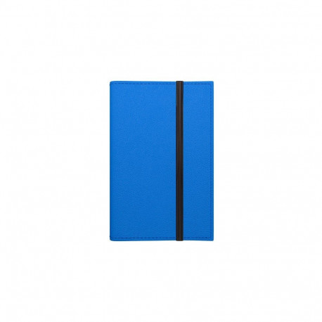 Midimärkmik FLEX Päev sinine, spiraalköide, kummist kinnituspael, kunstnahast kaantega 2026a