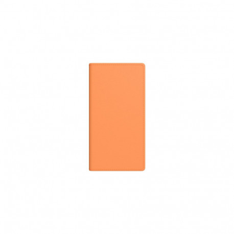 Midimärkmik SpirEx Nädal H oranz, spiraalköide, horisontaalne nädala sisu, kunstnahast kaaned  2026a