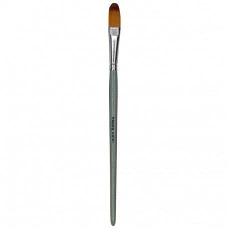 Sünteetiliste harjastega filbert pintsel - eri suuruses