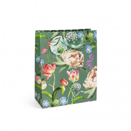 Kinkekott Tulbid ja Pojengid L - 32x12x26cm