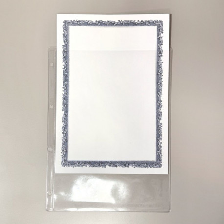 Kilekaas A4, läbipaistev