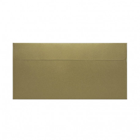 Metallik ümbrik Pearl Gold DL, 10tk - liimiribaga