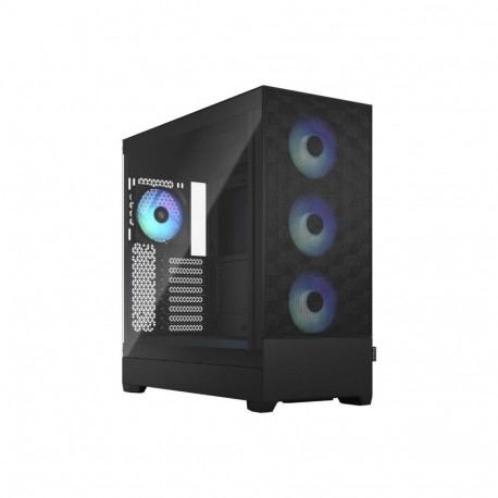 Fractal Design Pop XL Air RGB Black TG Clear Tint, E-ATX up to 280 mm, ATX , mATX, Mini ITX, Power s