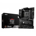 MSI B550-A PRO Processor family AMD, Processor socket AM4, DDR4 DIMM, Memory slots 4, Supported hard