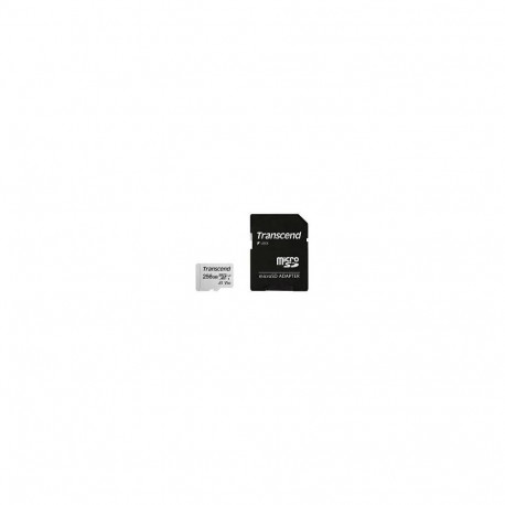 Transcend MEMORY MICRO SDXC 256GB W/ADAP/C10 TS256GUSD300S-A