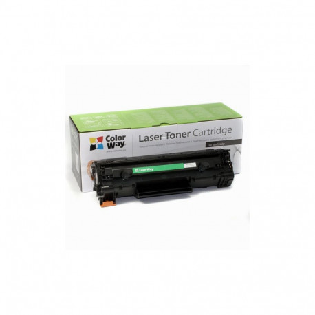 ColorWay Econom Toner Cartridge, Black, Canon: 728/726, HP CE278A