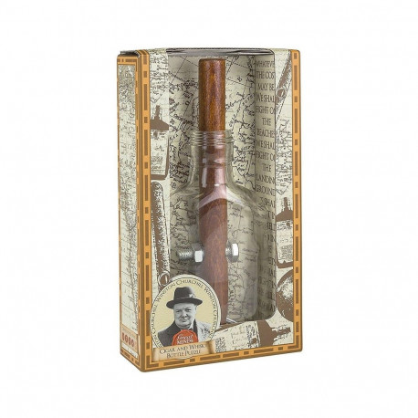 GREAT MINDS CHURCHILLS WHISKY BOTTLE