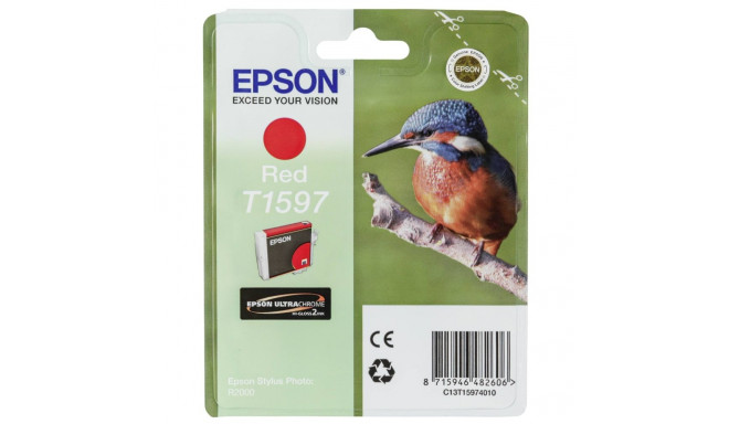 Epson ink cartridge T 159 T 1597, red
