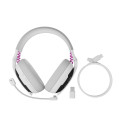 HEADSET FURY FUKIYA F6 WITH MICROPHONE WIRELESS WHITE