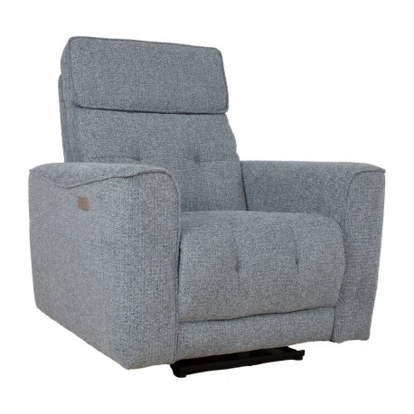 Tugitool BOSCO elektriline recliner 99x94xH102cm, sinakashall