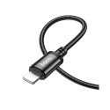 Cable USB C to Lightning Hoco PD 27W 2 m X89 black