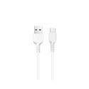 Cable USB A to USB C Hoco 2,4A 1 m X20 white