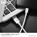 Adapter OTG USB A to USB C Hoco UA6 black