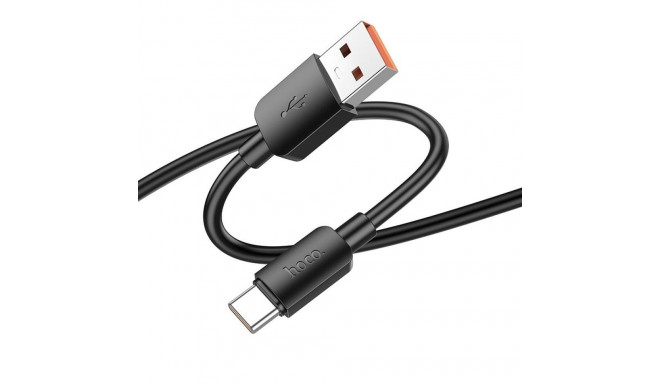 Cable USB A to USB C Hoco PD 6A 100W 1 m X96 black
