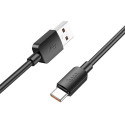 Cable USB A to USB C Hoco PD 6A 100W 1 m X96 black
