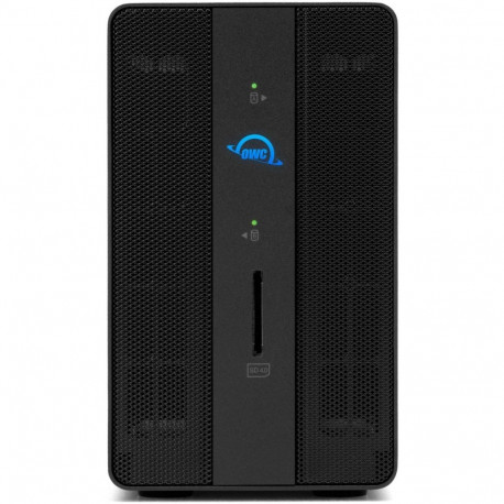 Gemini Thunderbolt dokk ja kahepesaline RAID-korpus, must