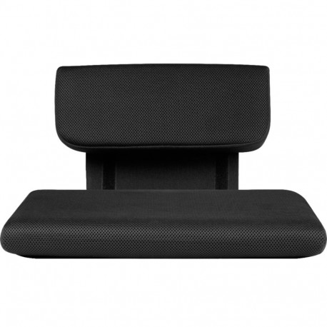 Medisana heat wedge cushion with lumbar support OL 350, heating pad (black)