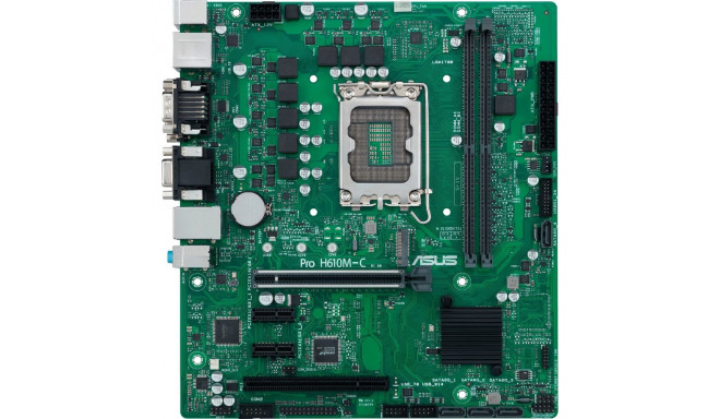 Asus PRO H610M-C-CSM - Socket 1700 - motherboard
