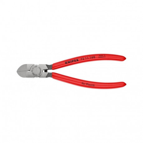 Seitenschneider 72 11 160, für Kunststoff (rot, Länge 160mm)