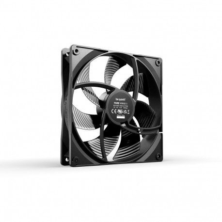 Pure Wings 3 140mm PWM (schwarz, 140 mm)