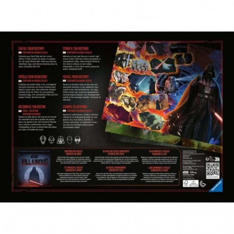 Puzzle Star Wars Villainous: Moff Gideon (1000 Teile)