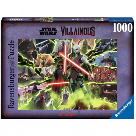 Ravensburger Puzzle Star Wars Villainous: Asajj Ventress (1000 pieces)
