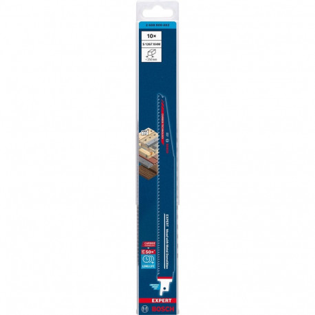 EXPERT sabelsae terad S 1267 XHM 10tk, pikkus 300mm, puidu ja metalli lammutamiseks