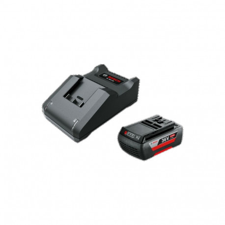 Starter-Set 36V (GBA 36V 2.0Ah + AL 36V-20) (schwarz, 36V POWER FOR ALL, Akku + Ladegerät)