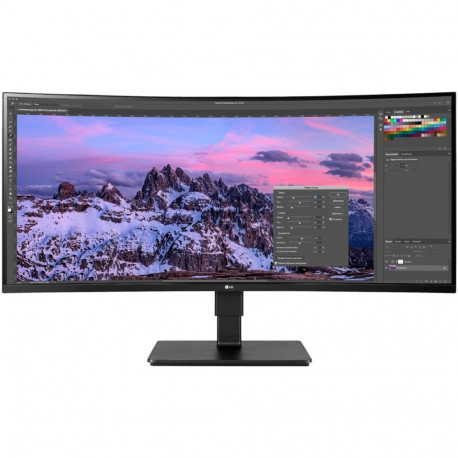monitor 35BN77CP-B 88.9cm (35 Zoll) UWQHD VA kaarjas HDMI DisplayPort USB-C Free-Sync 100Hz paneel, 