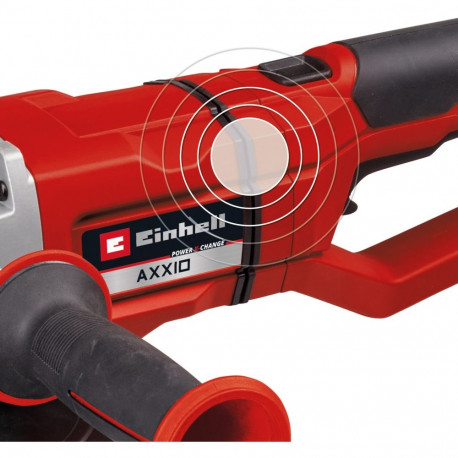 Professional Akku-Winkelschleifer AXXIO 36/230 Q, 36Volt (2x18V) (rot/schwarz, ohne Akku und Ladeger