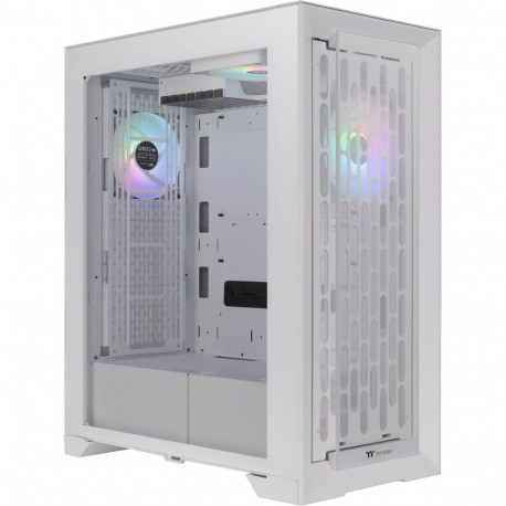 CTE T500 TG ARGB Snow White (weiß, Tempered Glas)