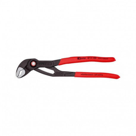 KNIPEX Cobra QuickSet pipe / water pump pliers 87 21 250 (red, length 250mm, for pipes up to 2")