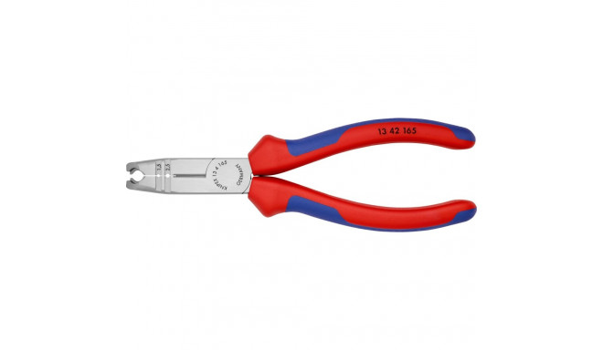 KNIPEX stripping pliers 13 42 165, stripping pliers (red/blue, length 165mm)