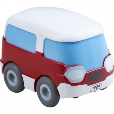 Kullerbü - Roter Bus (weiß/anthrazit)