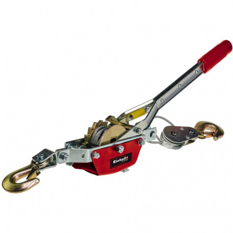 Käsihoobiga köisetõstuk TC-LW 1000, punane