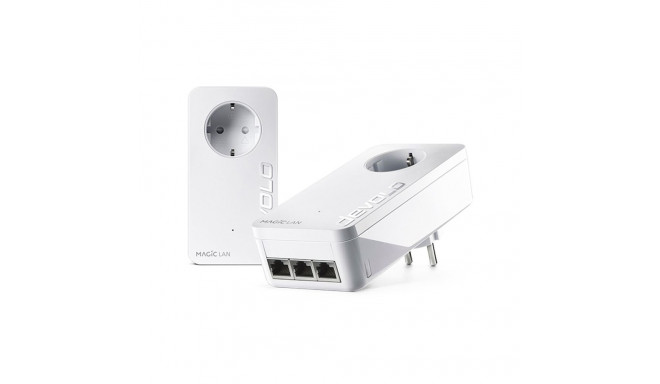 devolo Magic 2 LAN triple + Starter Kit, Powerline (2 adapters)