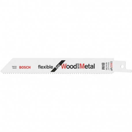 Sabelsae tera S 922 VF painduv puidu ja metalli jaoks, 25 tk 150mm