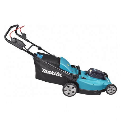 Makita cordless lawn mower DLM480Z, 36 volts (2x18 volts) (blue/black, without battery and charger)