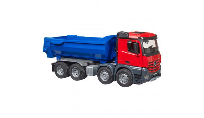 BRUDER Mercedes Benz Arocs Halfpipe tipper truck, model vehicle