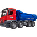 BRUDER Mercedes Benz Arocs Halfpipe tipper truck, model vehicle