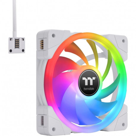SWAFAN PC jahutusventilaatorid EX12 rgb TT premium edition 120mm 3-pakk komplektis kontrolleriga, va