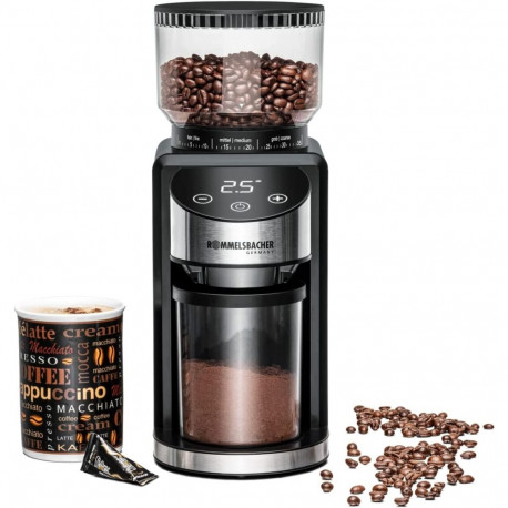 Kaffeemühle EKM 400 (schwarz/silber, 200 Watt)